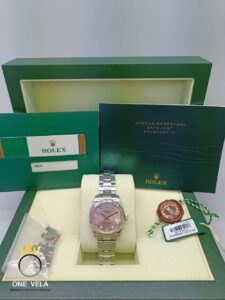 Rolex Datejust 31mm Pink Diamond Dial Oyster Bracelet 178274-2