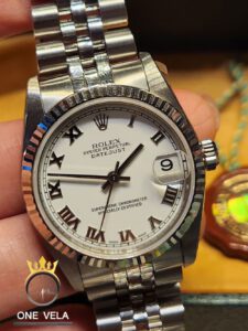 Rolex Datejust 31mm White Dial 78274