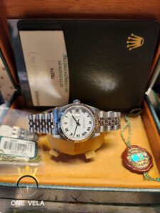 Rolex Datejust 31mm White Dial 78274-2