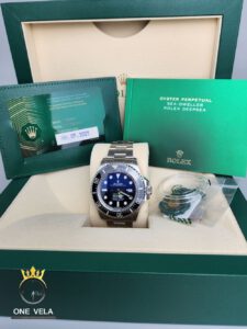 Rolex Deepsea 44mm D-Blue Dial Oystersteel Men's Watch Ref.126660-2