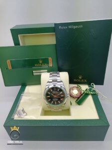 Rolex Milgauss 40mm Stainless Steel Black Dial Men's Watch Ref.116400GV-1