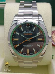 Rolex Milgauss 40mm Stainless Steel Black Dial Men's Watch Ref.116400GV