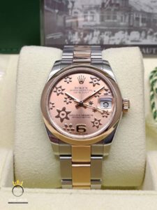 Rolex Datejust 31mm Everose Gold & Steel Watch Ref.178241