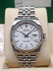Rolex Datejust 36mm White Dial Jubilee Bracelet Ref.116234