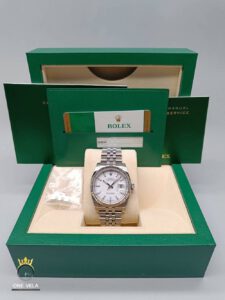 Rolex Datejust 36mm White Dial Jubilee Bracelet Ref.116234-3
