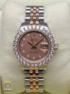 Rolex Lady-Datejust 26mm Jubilee Bracelet Pink Dial Ref.179171