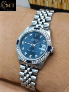 Rolex-Datejust-31mm-Blue-Dial-Diamond-Bezel-Ref.68274-2
