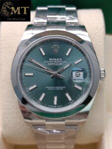 Rolex Datejust 41mm Mint Green Dial Ref.126300