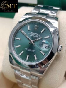 Rolex-Datejust-41mm-Mint-Green-Dial-Ref.126300-2