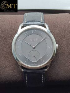 Hermès Slim d’Hermes Slate-Colored Dial