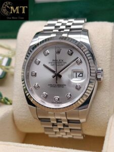 Rolex-Datejust-36mm-Silver-Diamond-Dial-Ref.116234-2