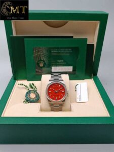 Rolex-Oyster-Perpetual-36mm-Coral-Red-Unisex-Watch-Ref.126000-3