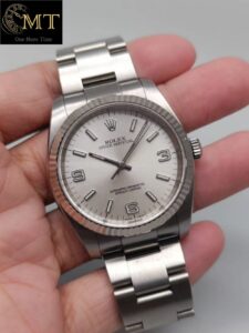 Rolex Oyster Perpetual 36mm Silver Dial Ref.116034