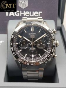 Tag Heuer Carrera 44mm Black Dial Ceramic Bezel Ref.CBN2A1B.BA0643