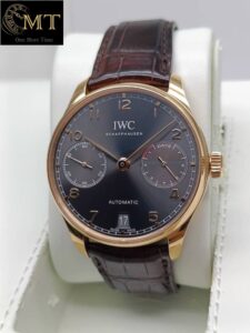 IWC-Portuguese-Automatic-Rose-Gold-Automatic-Grey-Dial-Ref-2
