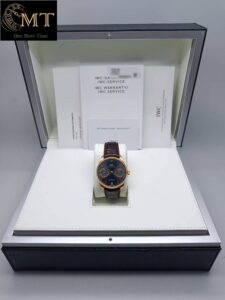 IWC-Portuguese-Automatic-Rose-Gold-Automatic-Grey-Dial-Ref-3