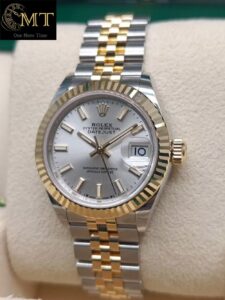 Rolex-Lady-Datejust-28mm-Silver-Dial-Gold-Steel-Ref.279173-2