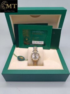 Rolex-Lady-Datejust-28mm-Silver-Dial-Gold-Steel-Ref.279173-3