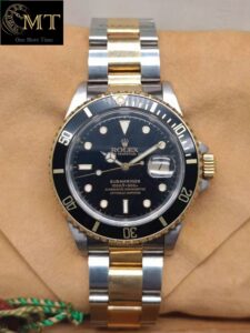 Rolex Submariner Date Yellow Gold 18k & Oystersteel Black Dial Ref.16613