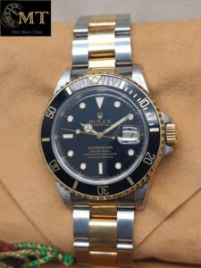 Rolex-Submariner-Date-Yellow-Gold-18k-Oystersteel-Black-Dial-Ref.16613-2