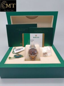 Rolex-Datejust-31mm-18k-Everose-Gold-Oystersteel-Chocolate-Brown-Dial-Ref.178341-3