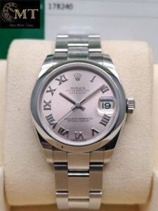 Rolex Datejust 31mm Pink Roman Dial Ref.178240