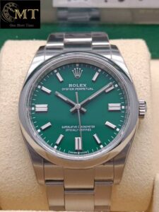 Rolex Oyster Perpetual 36mm Green Dial Ref.M126000