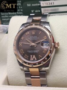 Rolex-Datejust-31mm-Oystersteel-Rose-Gold-Chocolate-Brown-Dial-Ref.178341-2