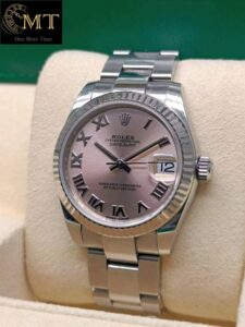 Rolex-Datejust-31mm-Pink-Roman-Numeral-Dial-Oyster-Bracelet-Ref.178274-2