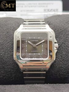 Cartier Santos Green Dial NEW 2023 Ref.WSSA0061