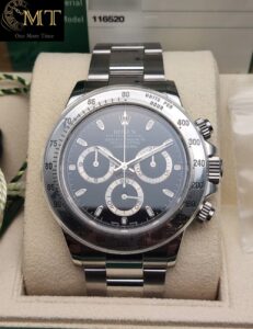 Rolex Cosmograph Daytona Oystersteel Black Dial Ref.116520