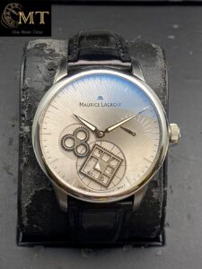 Maurice Lacroix Masterpiece Roue Carree Rhodium Dial Ref.MP7158-SS001-901