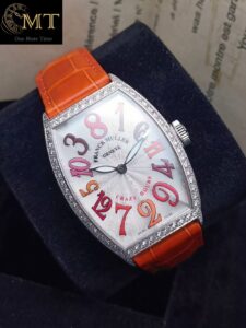 Franck Muller Cintrée Curvex Crazy Hours Pastels Ref.5850 CH II CL D 1R AC