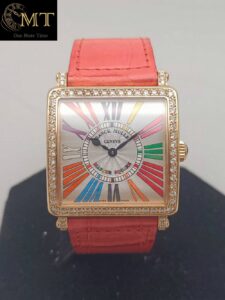 Franck Muller Master Square Diamond Silver Dial Ref.6002 M B QZ COL DRM R D 1R