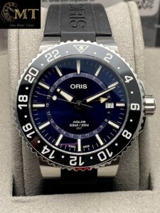 Oris Aquis GMT Date Watches Ref.01-798-7754-4135