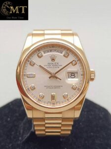 Rolex Day-Date 36mm President Everose Gold Watch Ref.118205