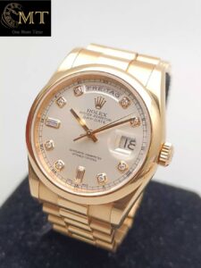 Rolex Day-Date 36mm President Everose Gold Watch Ref.118205-2