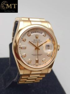 Rolex Day-Date 36mm President Everose Gold Watch Ref.118205-3