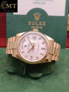 Rolex Day-Date 36mm President Everose Gold Watch Ref.118205-4