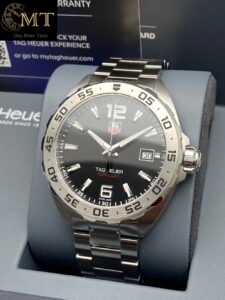 TAG Heuer Formula 1 Date Steel 41mm Black Dial Ref.WAZ1112.BA0875-2