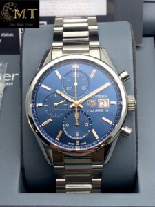 TAG Heuer Carrera 41mm Chronograph Blue Dial Ref.CBK2112.BA0715