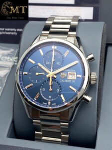 TAG Heuer Carrera 41mm Chronograph Blue Dial Ref.CBK2112.BA0715-2