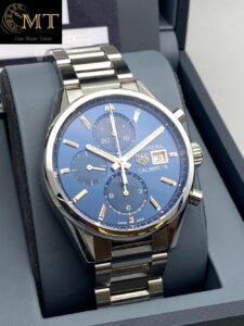 TAG Heuer Carrera 41mm Chronograph Blue Dial Ref.CBK2112.BA0715-3
