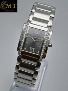 Patek Philippe Twenty~4 Steel Grey Dial Diamonds Ref.4910-10A-010-3