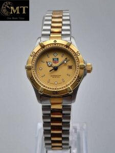Tag Heuer 2000 Professional Date Gold Steel 36mm Quartz Watch Ref.964.006-2