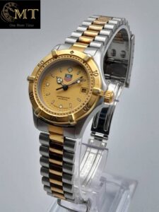 Tag Heuer 2000 Professional Date Gold Steel 36mm Quartz Watch Ref.964.006-2-2