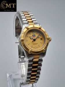Tag Heuer 2000 Professional Date Gold Steel 36mm Quartz Watch Ref.964.006-2-3