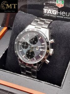 Tag Heuer Carrera Black Pearl Automatic Men's Watch Limited 600 Ref.CV201K.BA0794-2
