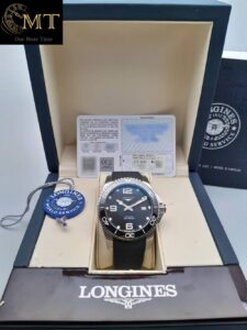 Longines HydroConquest Black Dial Men's Watch Ref.L3.781.4.56.9-4
