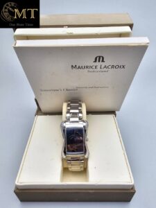 Maurice Lacroix Divina Diamond Quartz Blue MOP Dial Ref.DV5011-SD531-360-4